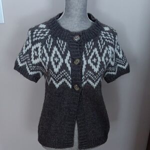 Esprit Short Sleeve Sweater Taupe Size S